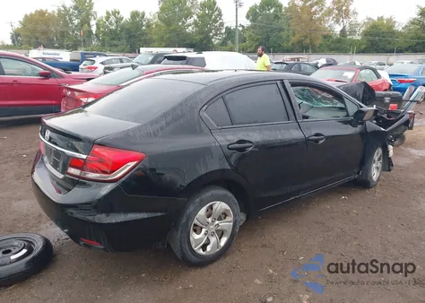 2013 Honda Civic Lx from USA, damaged, VIN 19XFB2F52DE057199
